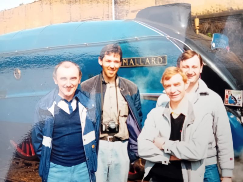 Frank Williams, Paul Stott, Alan Campbell and Colin Woodbridge